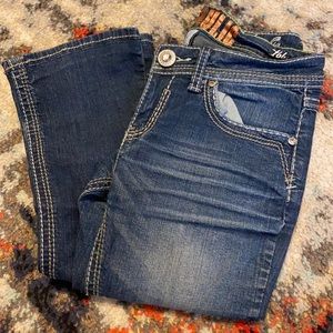 Hydraulic Branded Bootcut Jeans